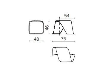 Многоуровневая модульная скамья True Design ДНК ARCH-00096603 - Вид №5