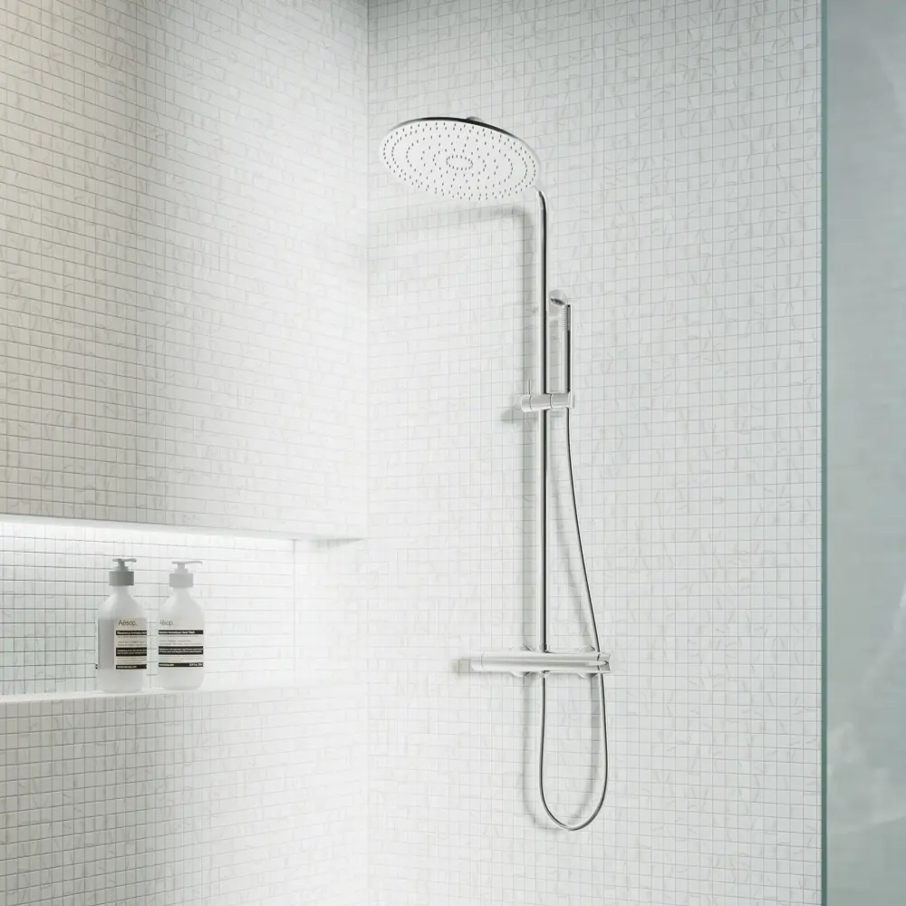 Мозаика Marble Ven White Antislip стекломасса 31.1x5.3 см цвет белый 83681518 STLM-2076157 Santreyd Мозаика Onix - Вид №5