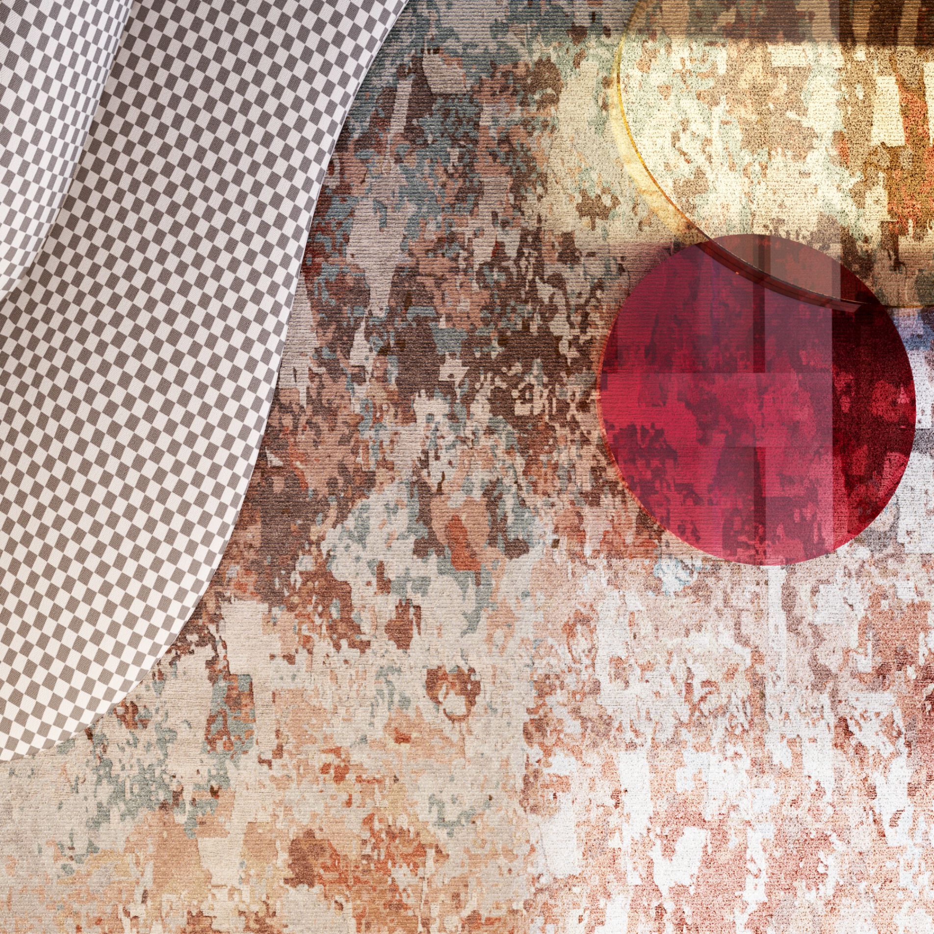 Прямоугольный ковер ручной работы Tapis Rouge Гималаи ARCH-00102918 - Вид №2