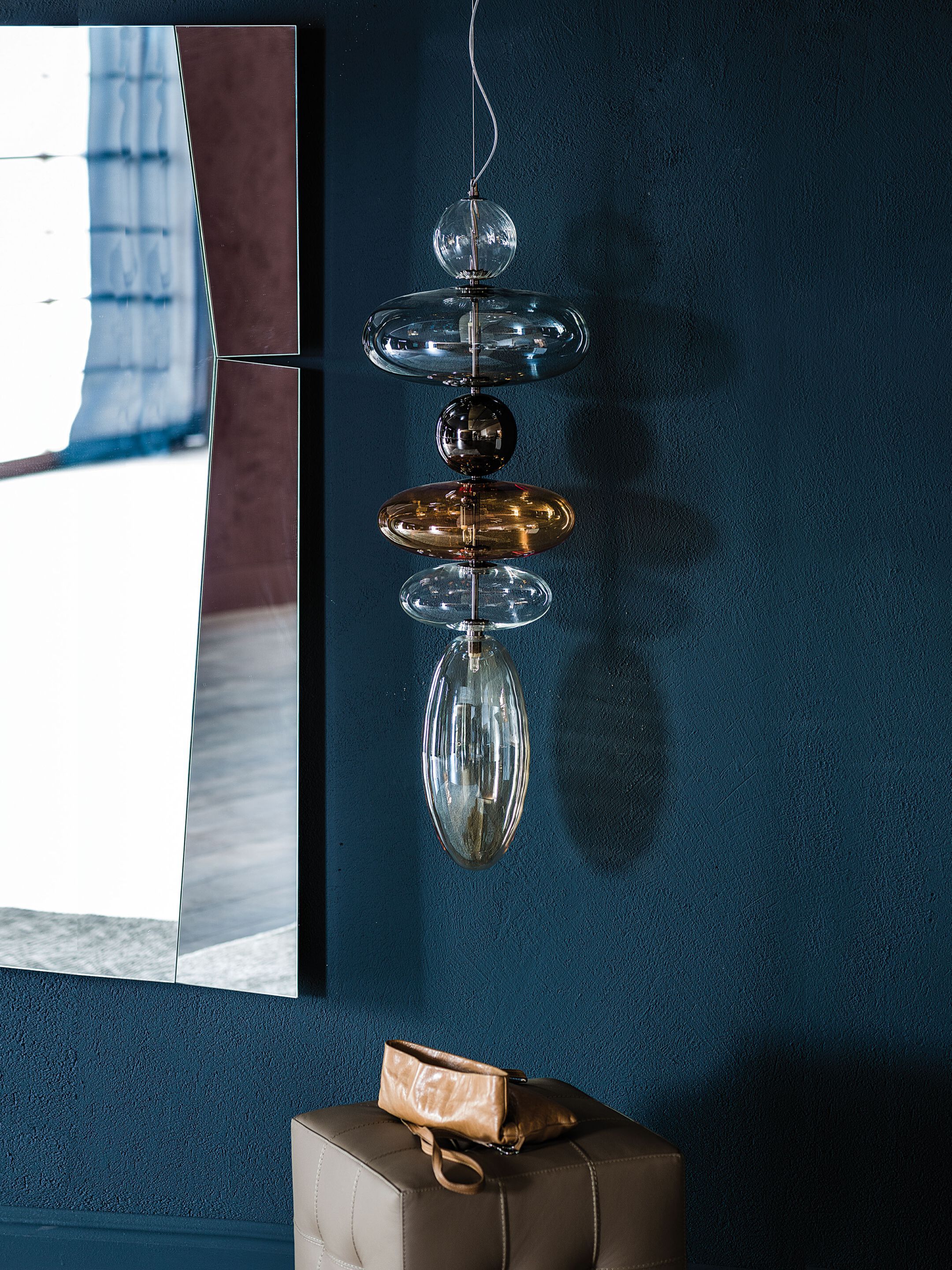 Подвесной светильник из боросиликатного стекла Cattelan italia BABAN ARCH-00074257 - Вид №1