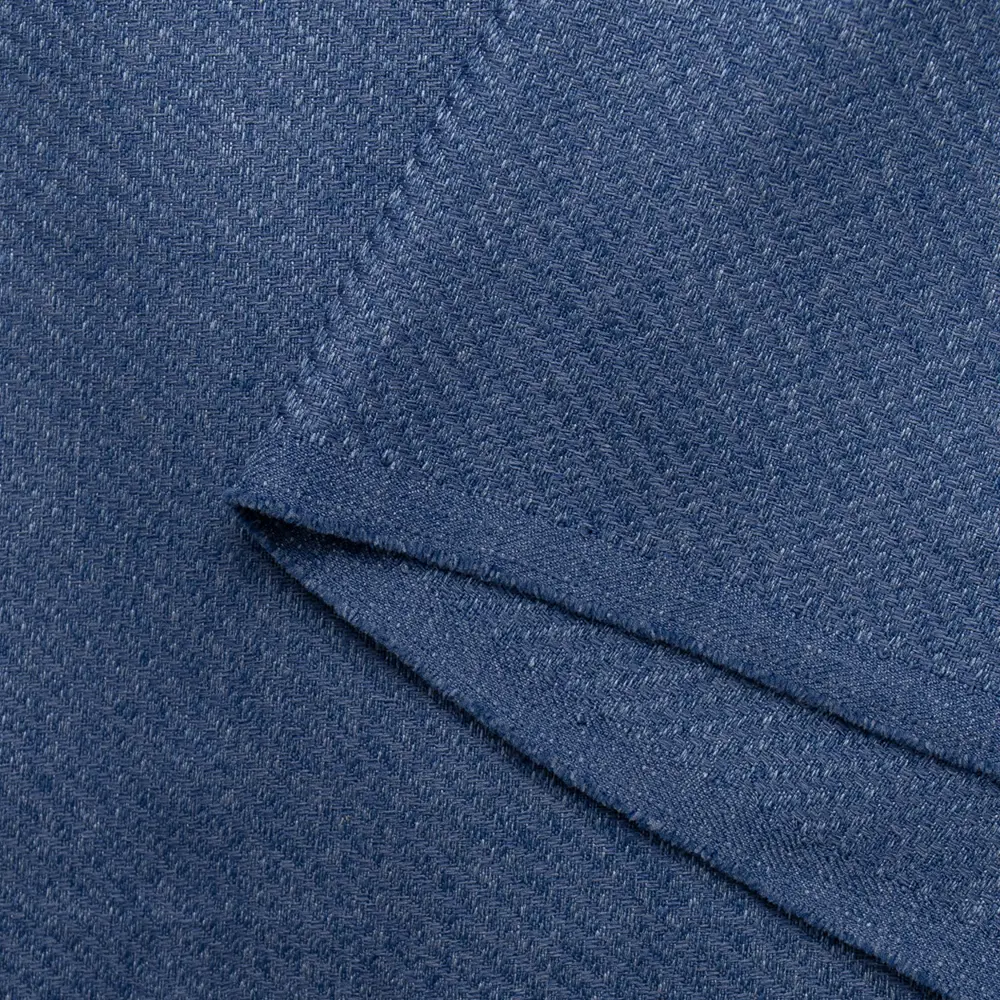 Ткань 1 м/п Aris Tweed рогожка 310 см цвет синий TEX REPUBLIC STLM-2182659 - Вид №3