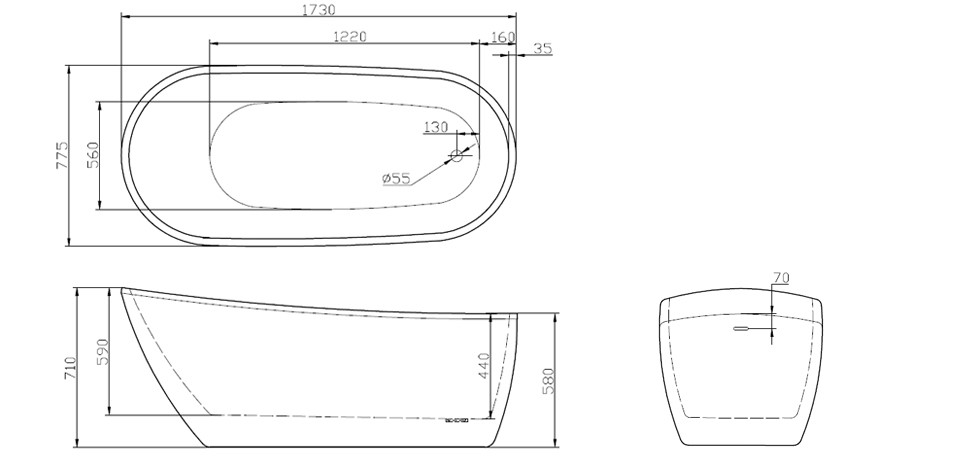 Акриловая ванна Wellis Sierra sun-id-296323 - Вид №3