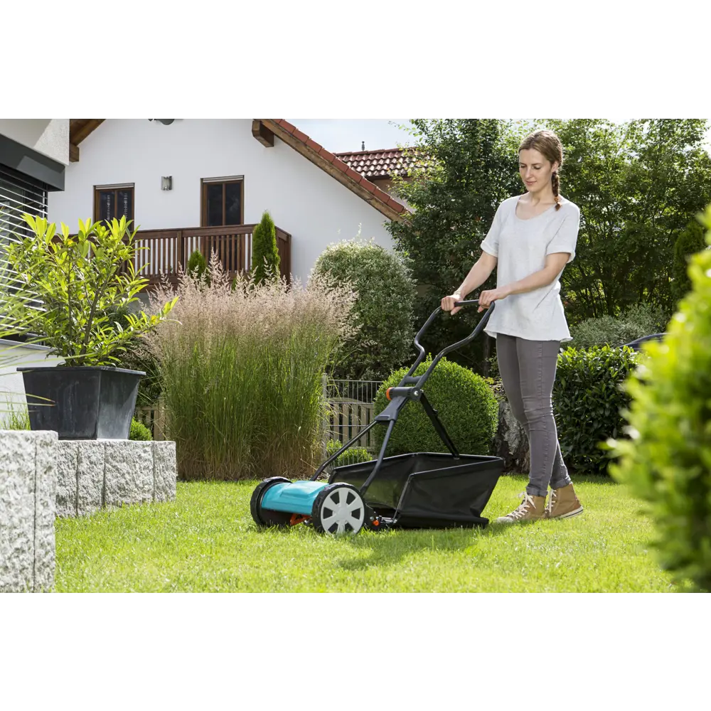 Газонокосилка механическая Gardena Classic 330 33 см 19487972 STLM-2108880  - Вид №5