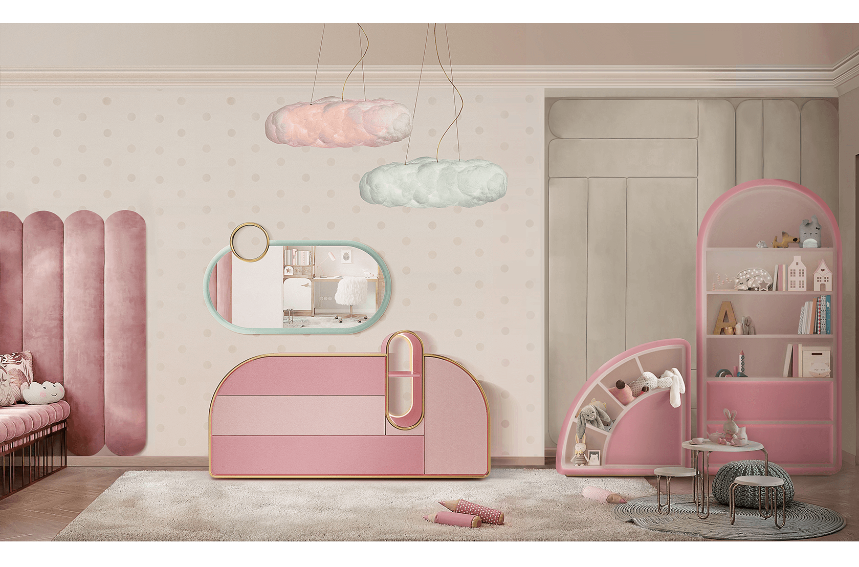 CIST312 Зеркала для детской Жевательная резинка маленькая Circu  - Вид №7