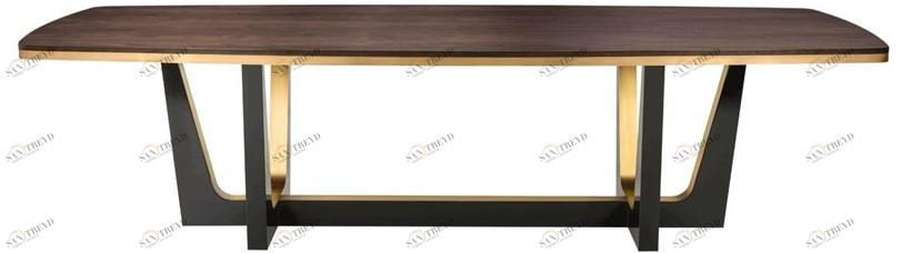 FRATO Прямоугольный деревянный обеденный стол Tributo Ffu130009aaa 