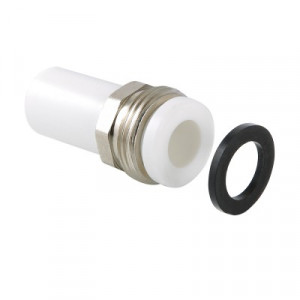 VTp.721.0.02506 Фитинг полипропиленовый – патрубок под накидную гайку Valtec 25 мм x 1"