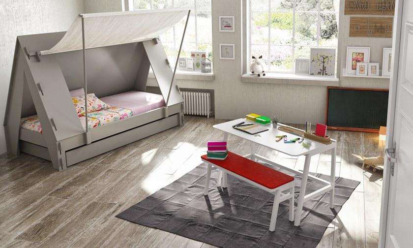 Mathy by Bols Односпальная кровать из МДФ Lits creatifs sun-id-1388371 - Вид №8