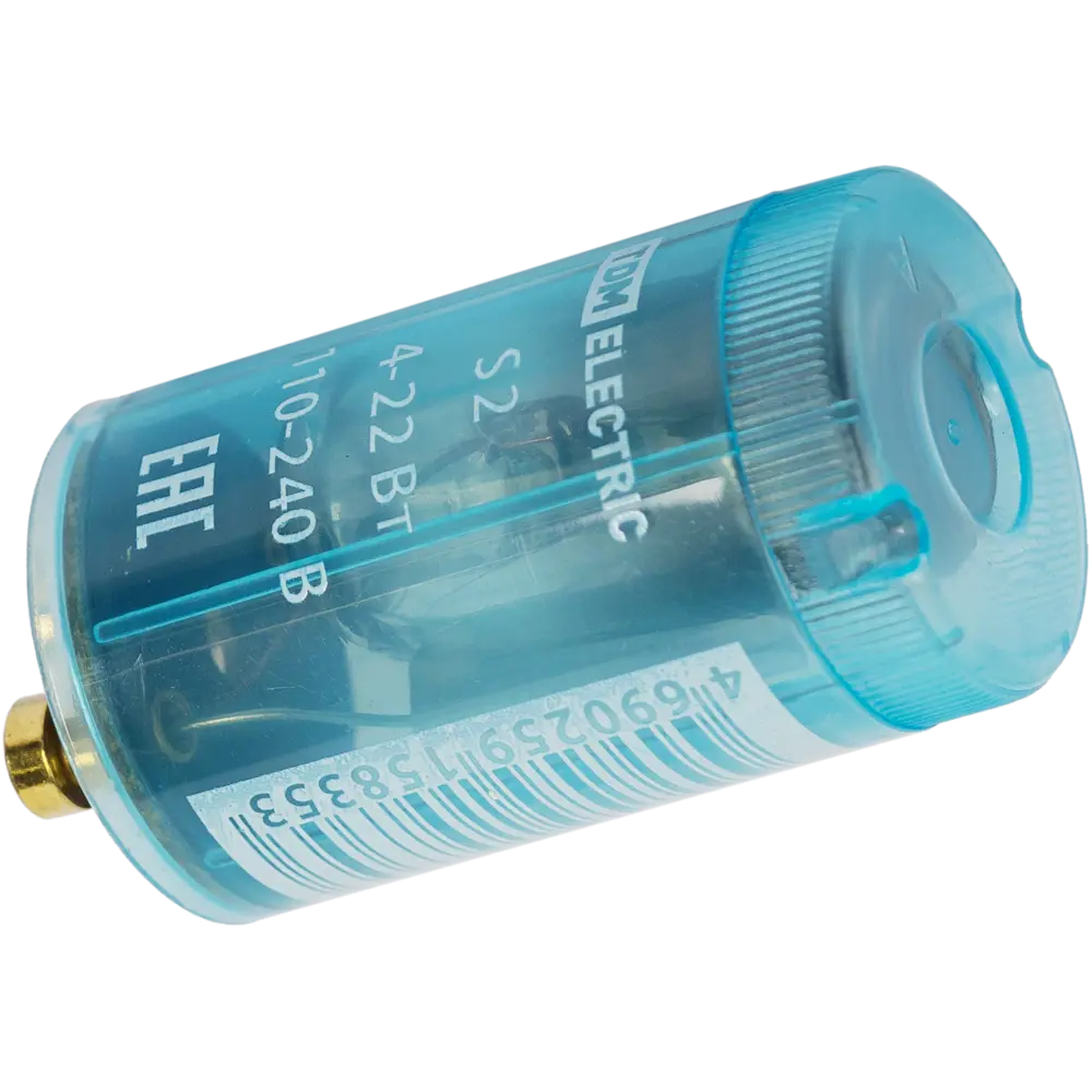 Стартер TDM ELECTRIC S2 для люминесцентных ламп 4-22Вт 14389571 STLM-0004879 - Вид №4