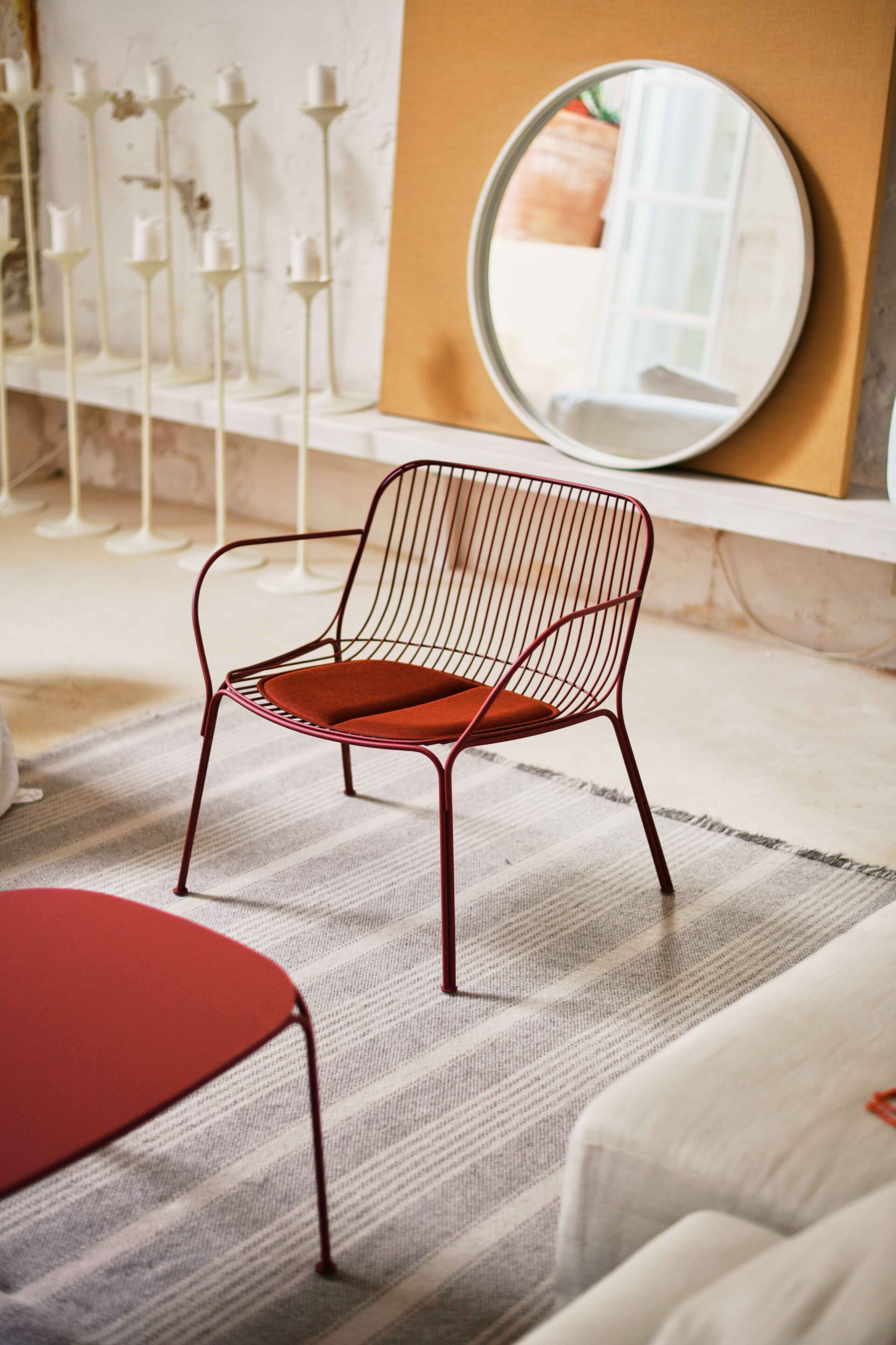 Садовое кресло из оцинкованной стали с подлокотниками Kartell Hiray ARCH-00023040 - Вид №21