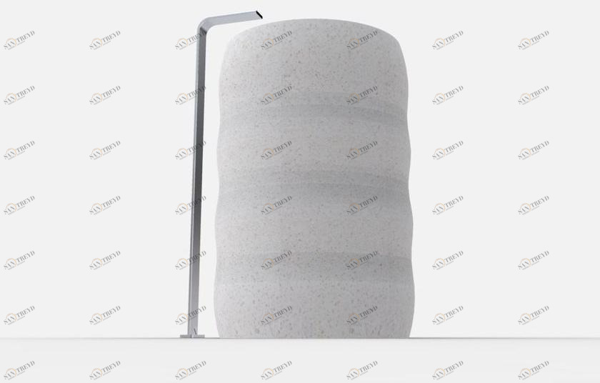 Напольная раковина стоящая овальная Manufatti Viscio sun-id-1407085