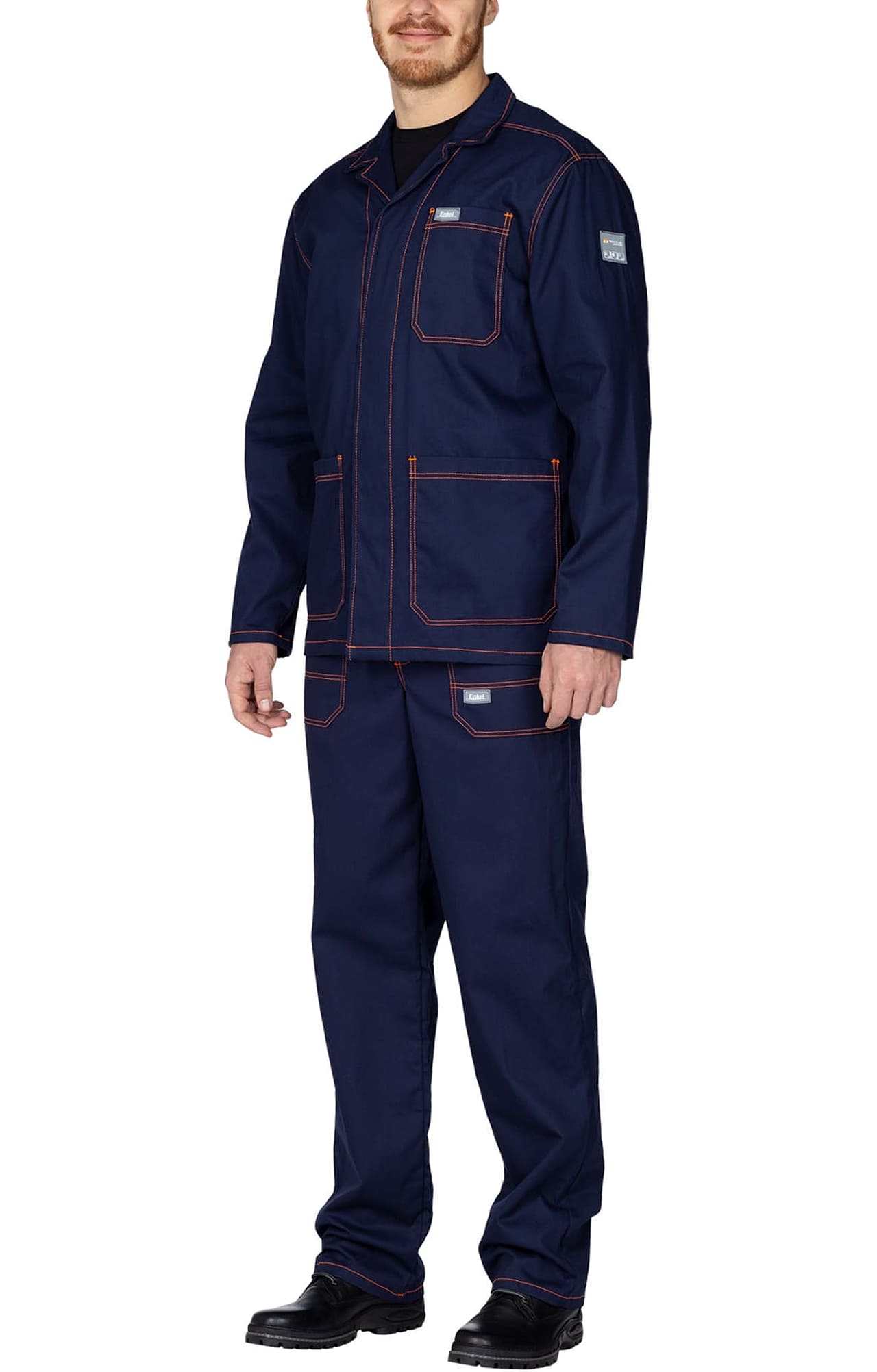 68055 Куртка  тёмно-синяя Enkel  Летняя спецодежда  размер 52-54/170-176  - Вид №2