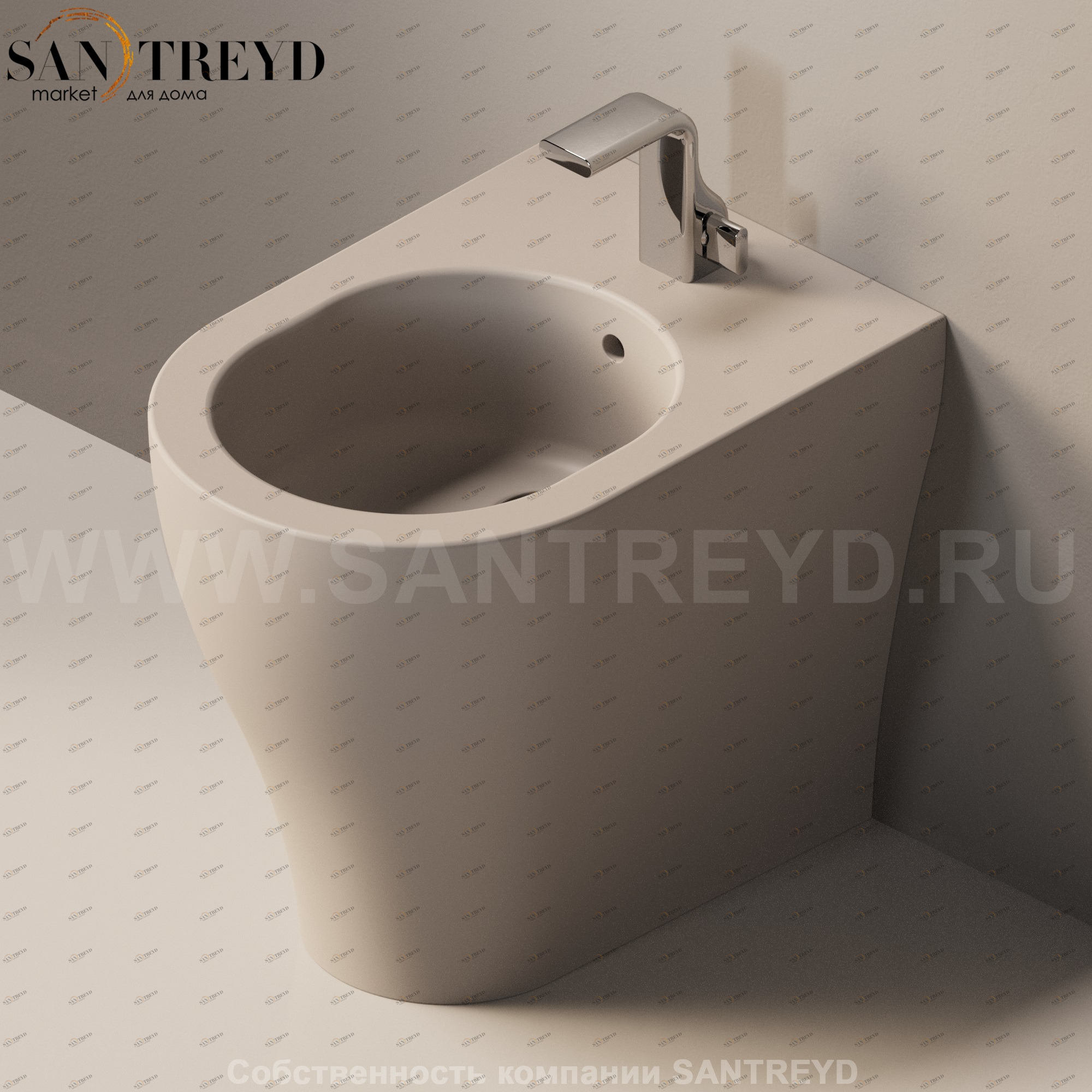 AP2171019 Биде напольное App Ceramica Flaminia