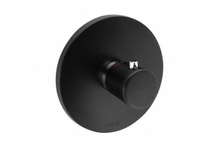 527298775 встраиваемый смеситель с термостатом DN 20 KLUDI BALANCE черный матовый/хром