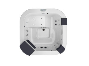 Мини-бассейн с гидромассажем на 4 места с хромотерапией