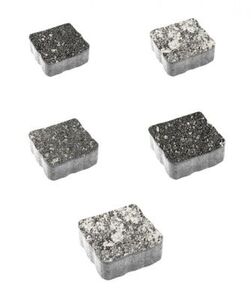 Тротуарные плиты "АНТИК" - А.3.А.4 (Листопад) Антрацит