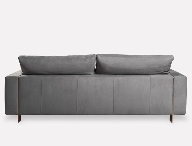 MORADA 3-х местный диван из нубука Divo Divo som - Вид №2