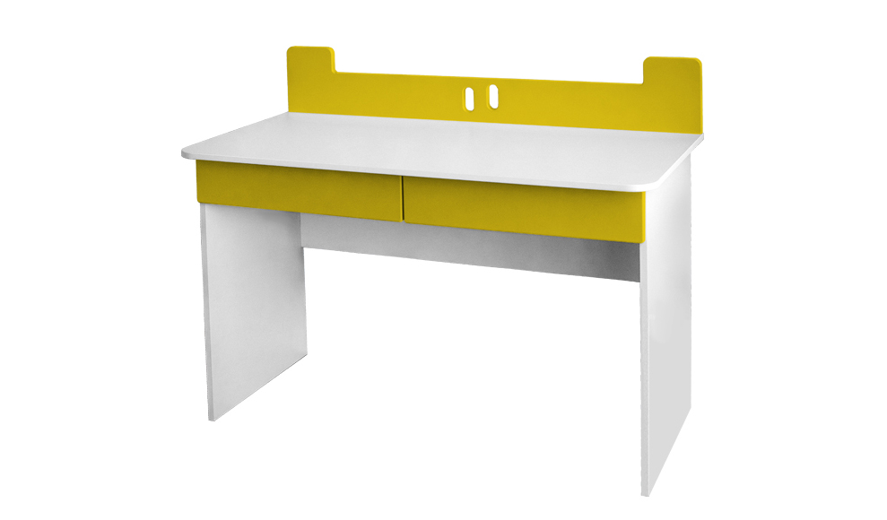 Детский письменный стол "Любознательный Томми" МАНДАРИН ЧУДИКИ 178776 Белый;синий Santreyd  - Вид №1