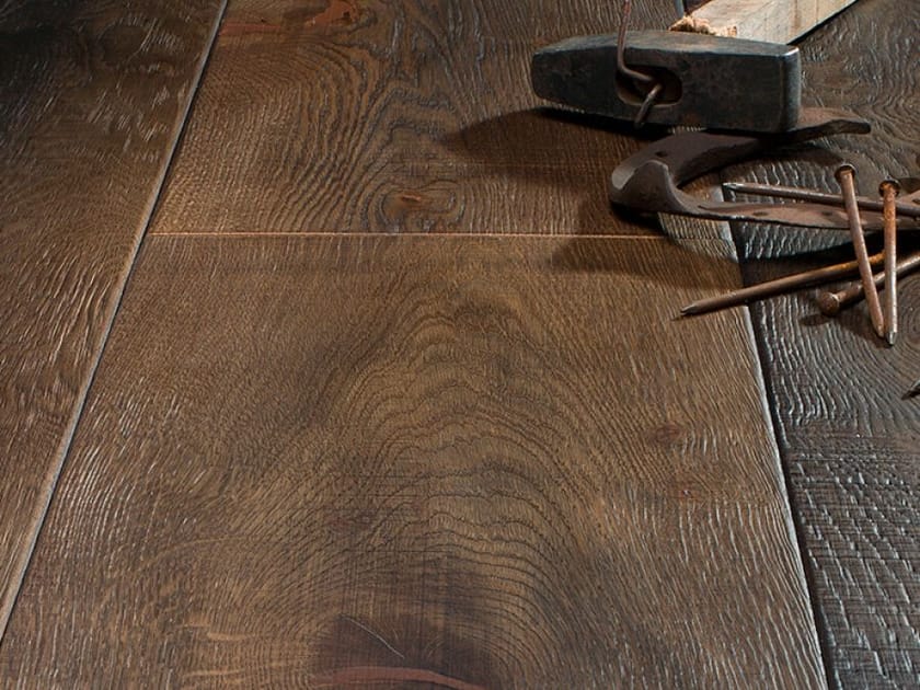 Матовый дубовый паркет Bassano Parquet строганный и распиленный ARCH-00101433