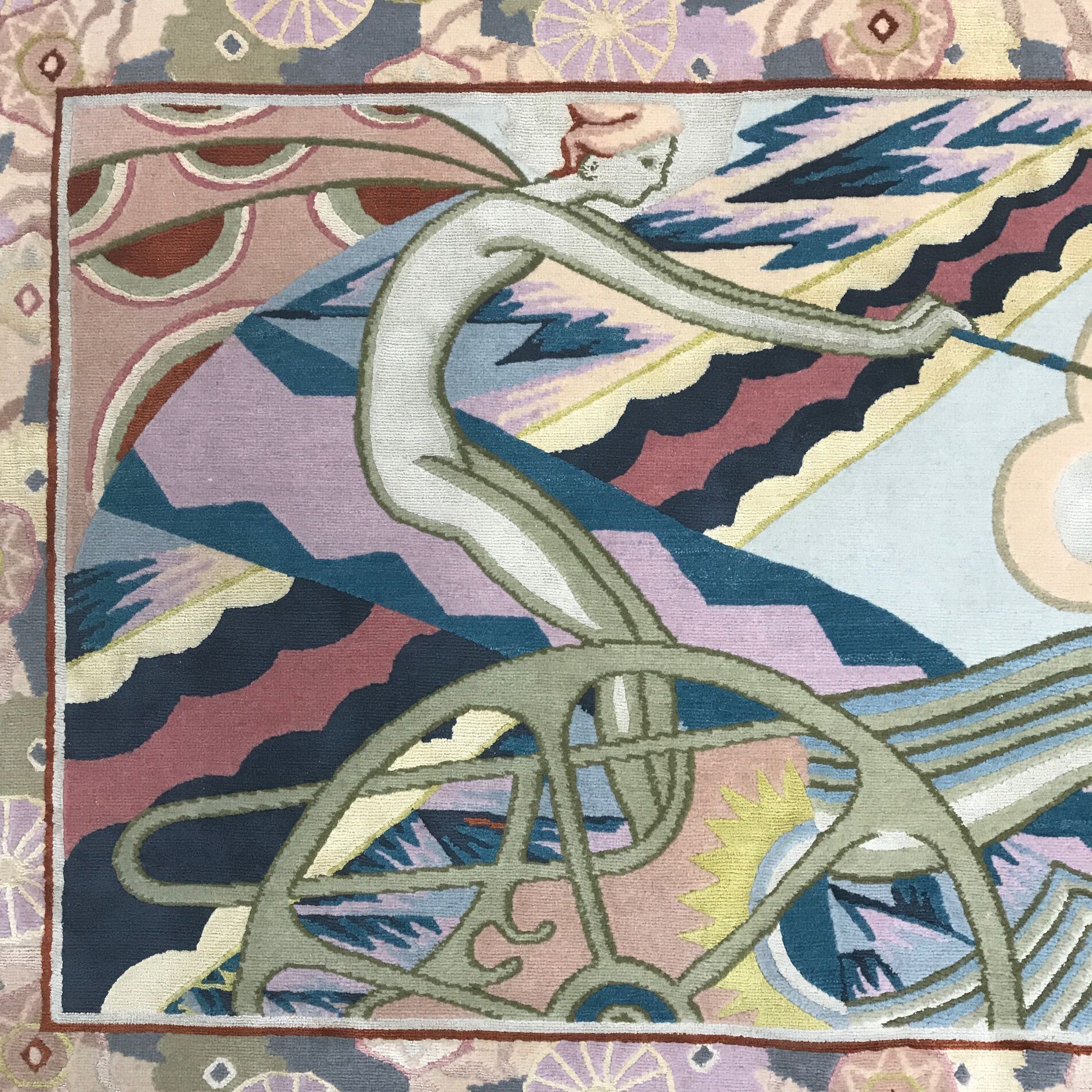 Шелковый прямоугольный ковер ручной работы Tapis Rouge Archive ARCH-00056849 - Вид №2