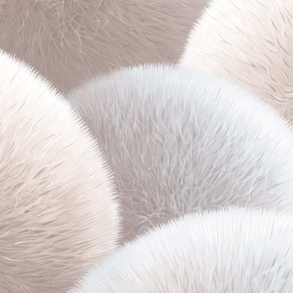 Флизелиновые обои Anturage Puff бежевые с рельефной текстурой 89366737 STLM-0831135 - Вид №1