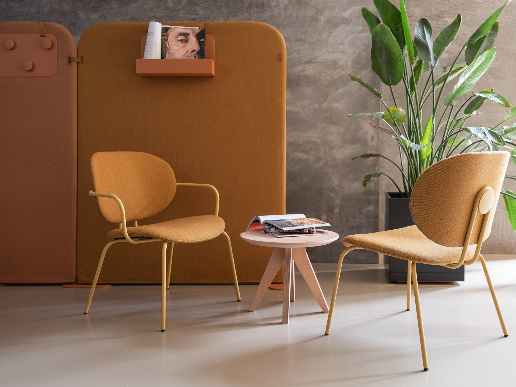 Стальной стул с мягким сиденьем ONDARRETA Hari ARCH-00051779 - Вид №6