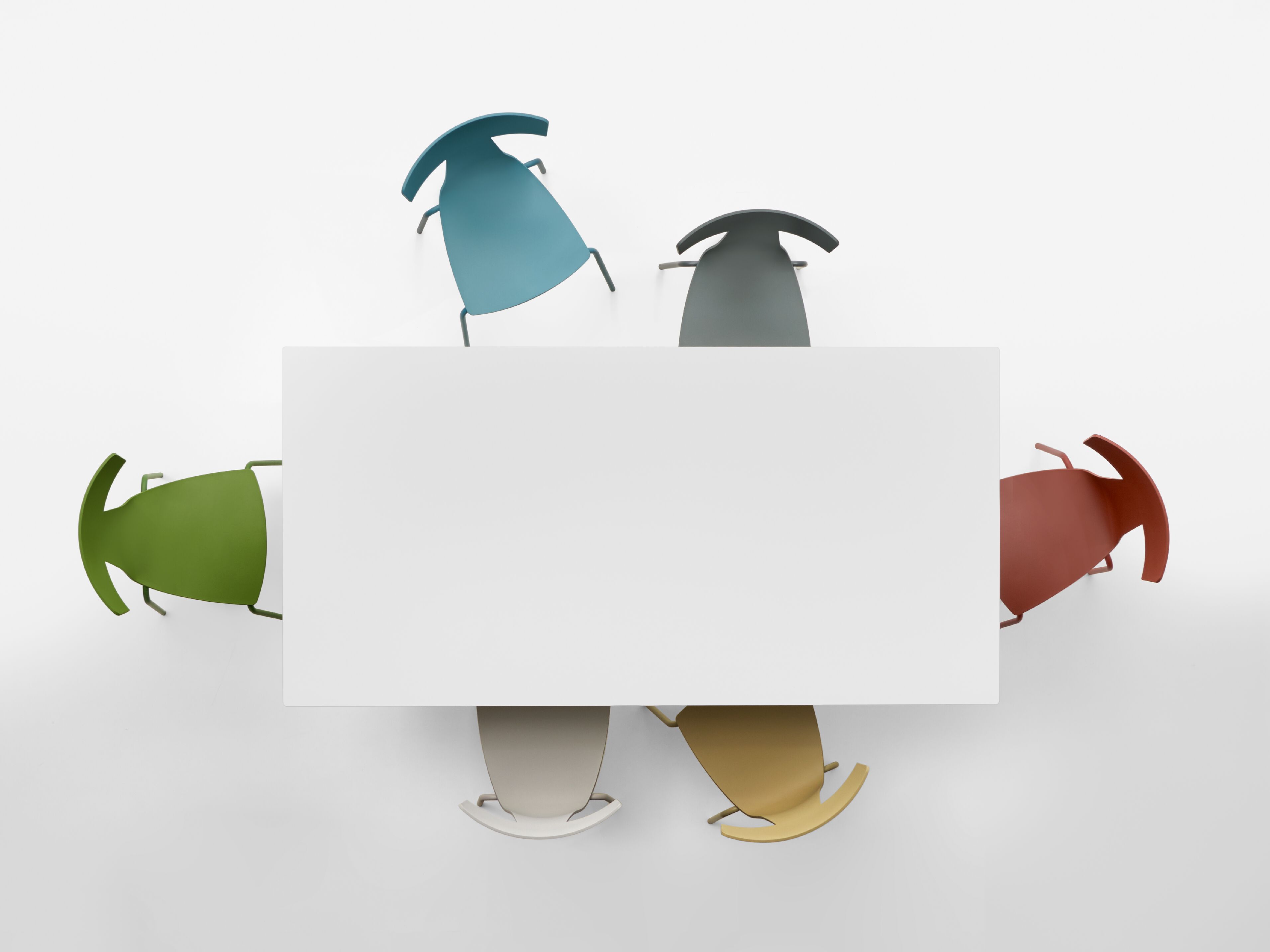 Прямоугольный стол с верхней частью HPL Plank ARCH-00125207 - Вид №5