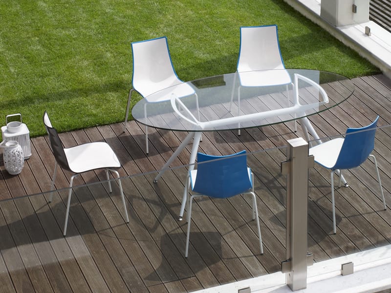 Стальной штабелируемый стул S-CAB Zebra ARCH-00065202