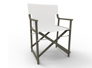 Складной стул с подлокотниками