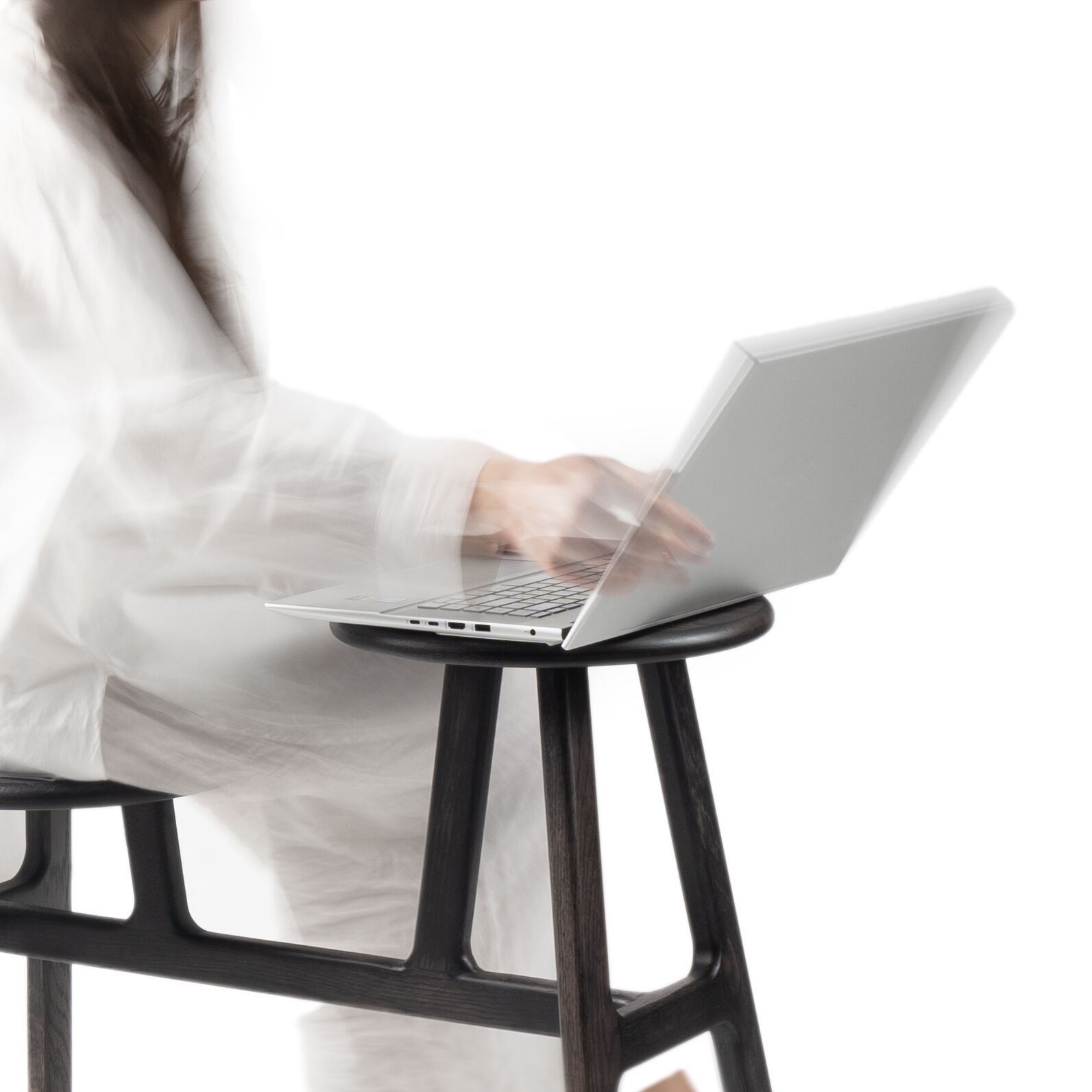 Табурет на дубовом насесте Orografie TRESPOLO ARCH-00092545 - Вид №1