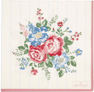 Салфетки бумажные Henrietta white 33х33 см 20 шт