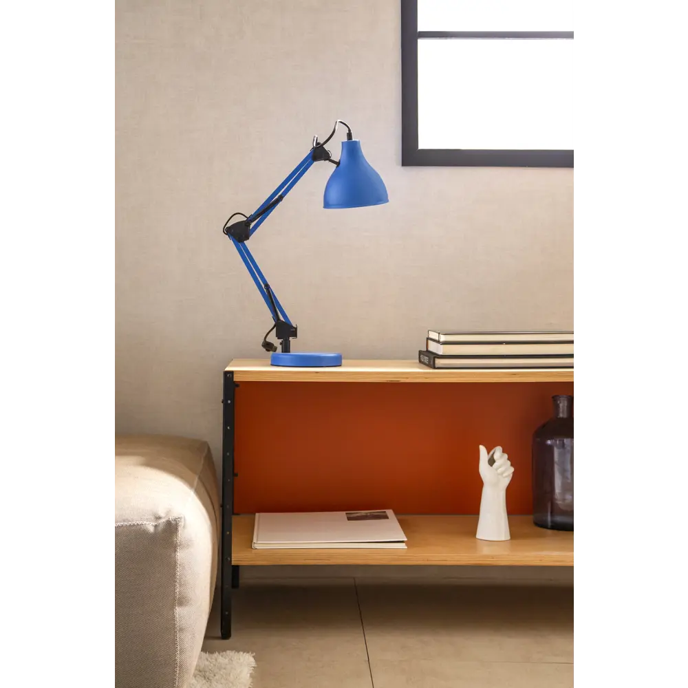 Настольная лампа Inspire Ennis с гибкой арматурой в голубом цвете 82551259 STLM-0029689 - Вид №13