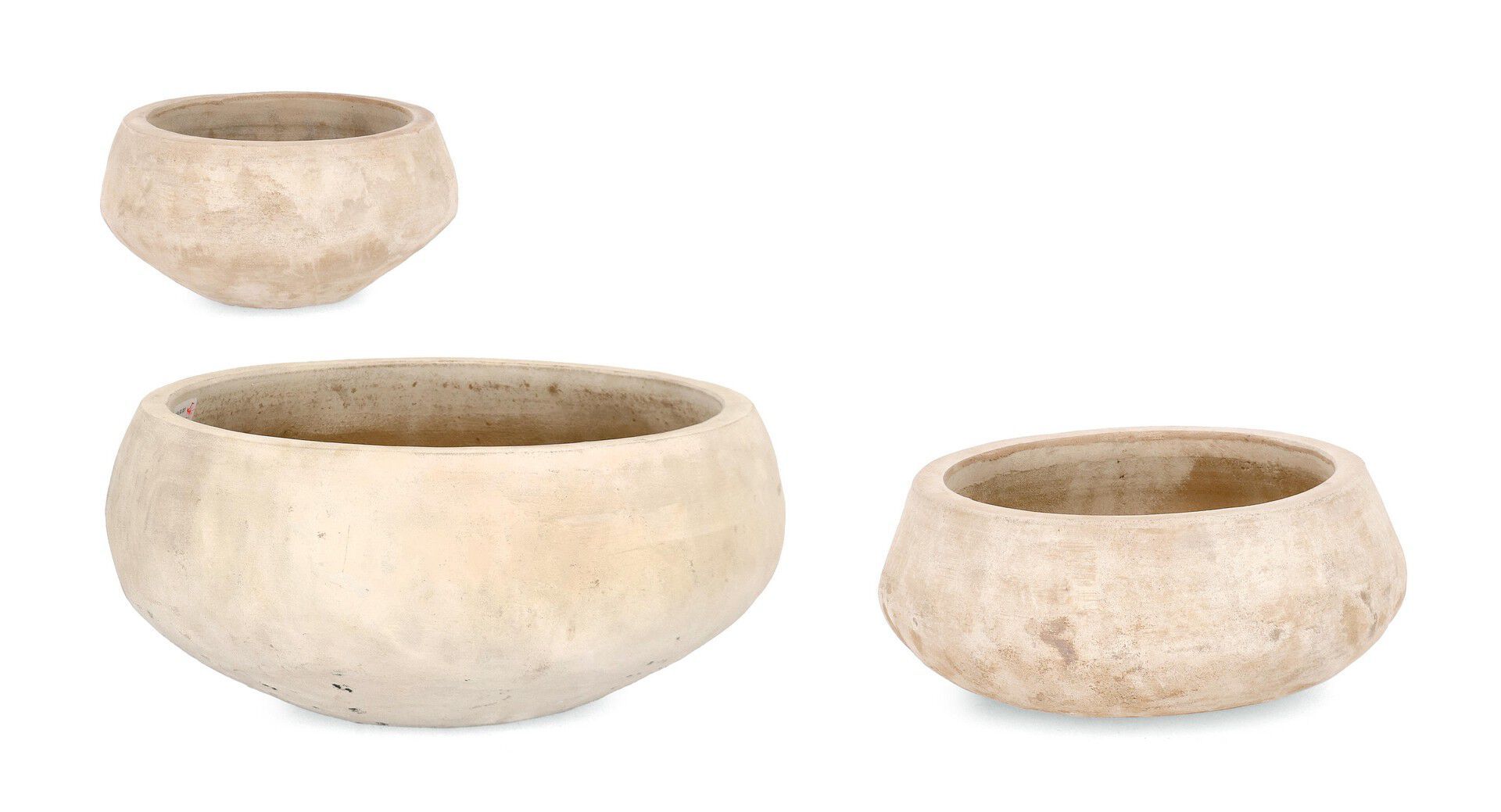 Набор из трех терракотовых Горшков ручной работы BIZZOTTO Minh ARCH-00058749 - Вид №12