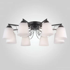 Потолочная люстра Eurosvet Campana 70094/8 черный EUROSVET CAMPANA 184461 Белый