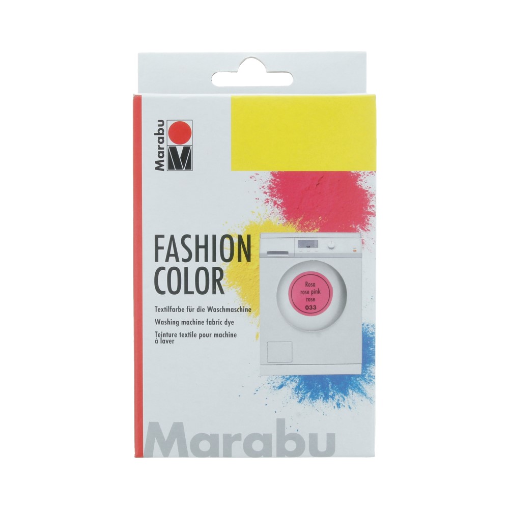 174023033 _Fashion Color краситель для окраски ткани в стиральной машине 033 розовый Marabu 