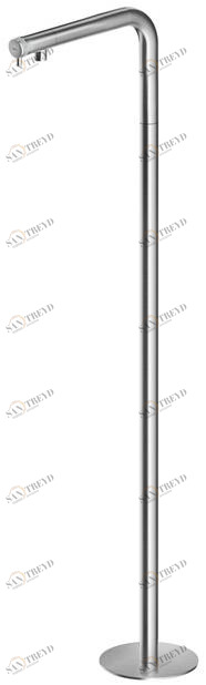 MGS Смеситель для умывальника из нержавеющей стали Ergon sun-id-1441395