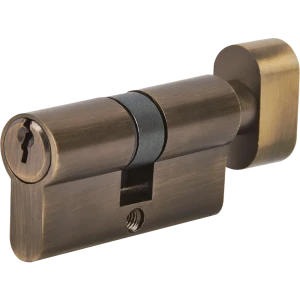 Цилиндр Нора-М Есо Z Лв-60 30x30 мм ключ-вертушка цвет бронза