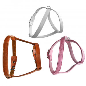 ПР0054058 Шлейка для собак 15 строчен. цвет., обхват 37-45см DOGGER