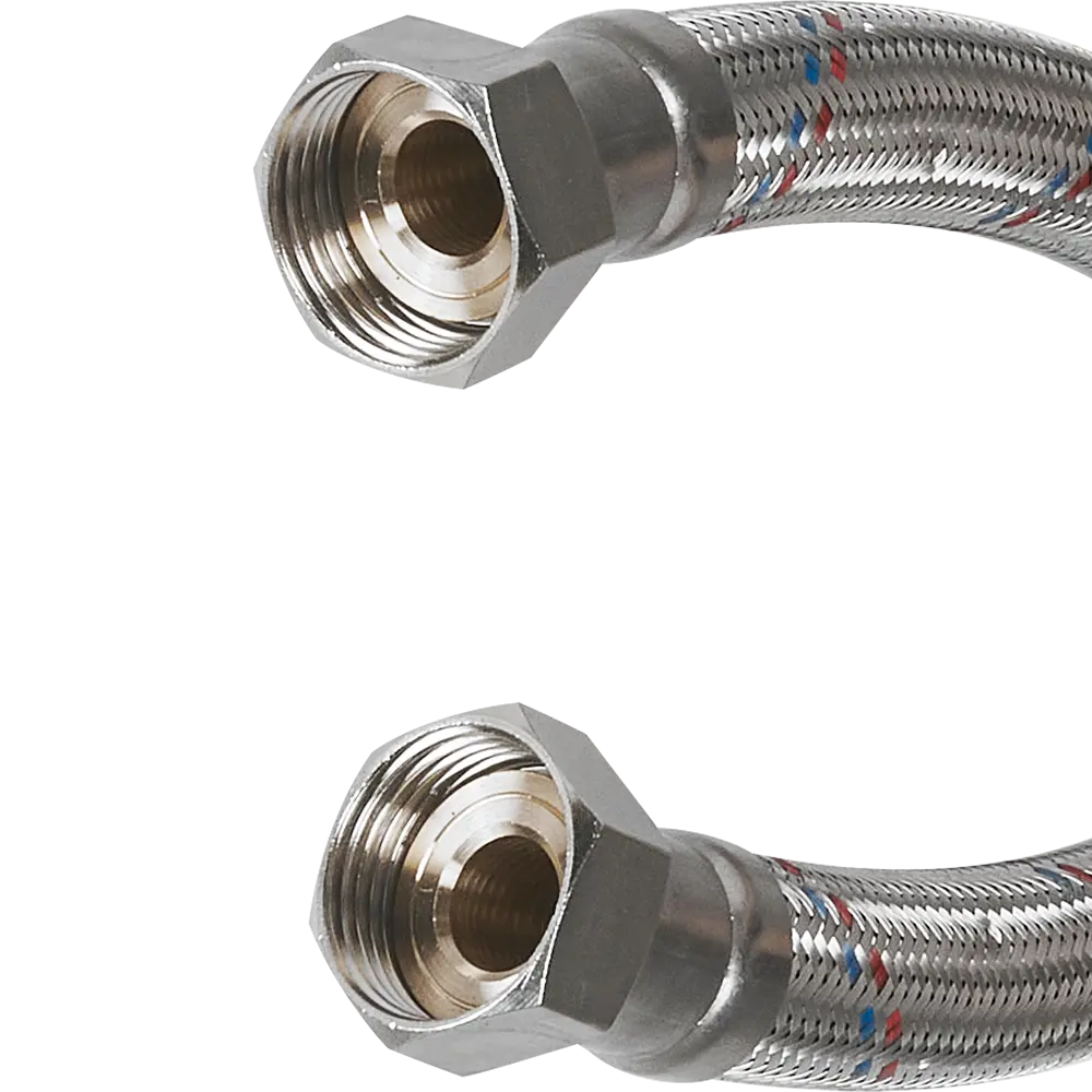 Гибкая подводка для воды Aquabeam 1" гайка - гайка 100 см STLM-2097094 - Вид №1