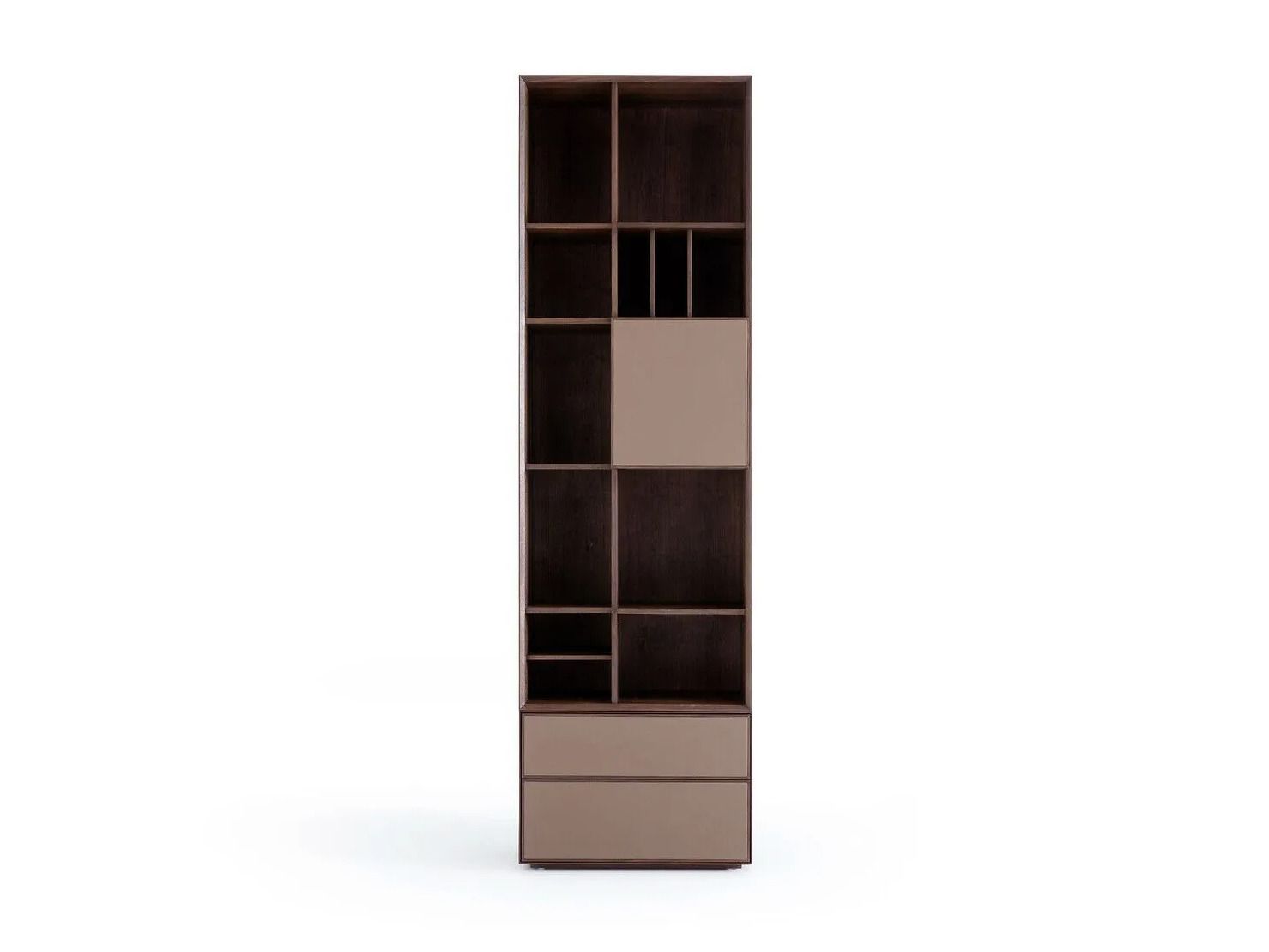 Секционный книжный шкаф из шпона AMPM Mikube ARCH-00009674 - Вид №5