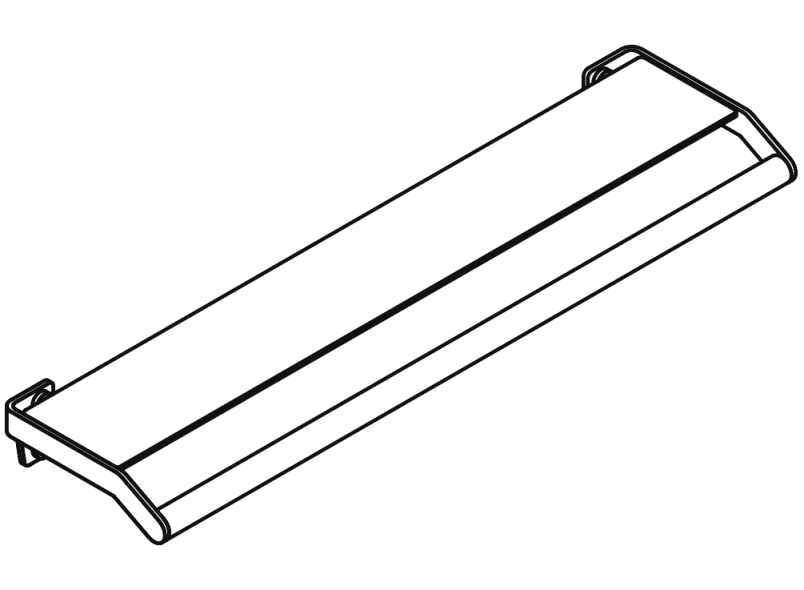 900.03.00060 Полка с ручкой HEWI System 900 - Вид №5