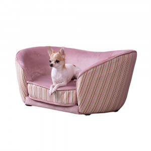 ПР0058437 Диван для животных Teddy 80х60х40 розовый WILLOW&BERRY
