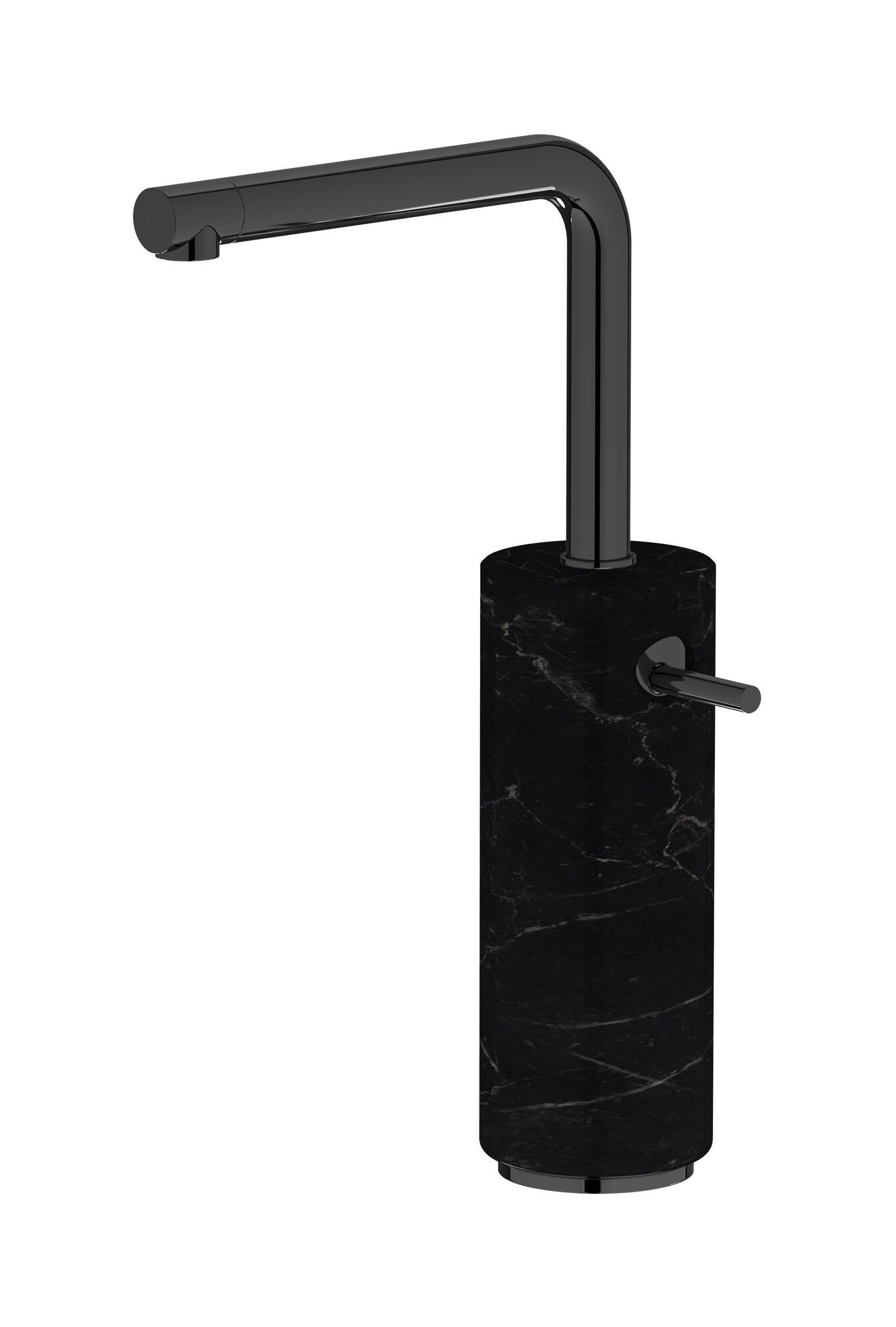 Смеситель для раковины с одной ручкой из мрамора IB мрамор + мрамор Elle ARCH-00038991 - Вид №4