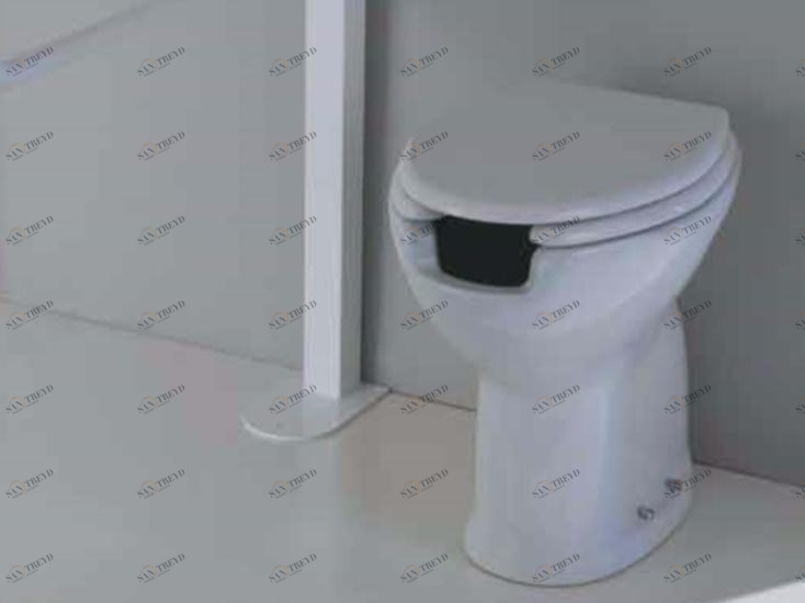 C100 Приставной унитаз напольный Белый Olympia Ceramica AUXILIUM Италия