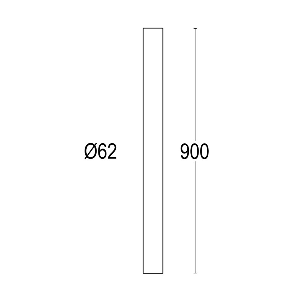 Stelo 1C 900 Ghidini Stelo C .01 Белый (Матовый)  - Вид №1
