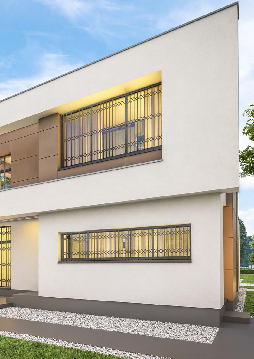 GRUPPO ESSE Выдвижная металлическая защитная решетка sun-id-1513951 - Вид №1