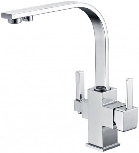 Смеситель ZorG Sanitary ZR 332 YF для кухонной мойки, хром