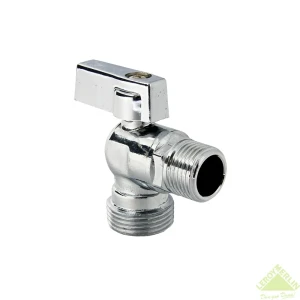 Угловой шаровой кран Valtec для подключения сантехники 1/2"x3/4" 10487983