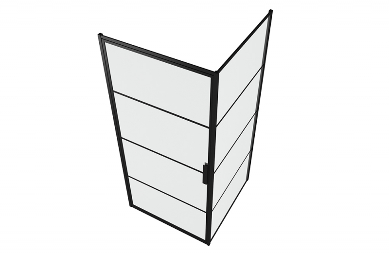 Душевое ограждение BLACKLINE BS090.2115B bravat  - Вид №4