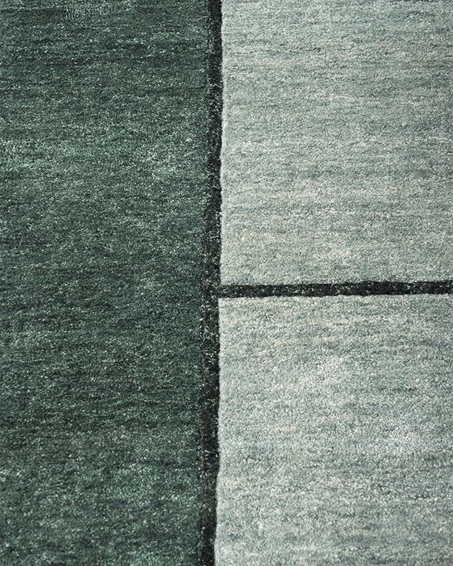 BAXTER Прямоугольный коврик из бамбука ручной работы из шелка sun-id-1384129 - Вид №3