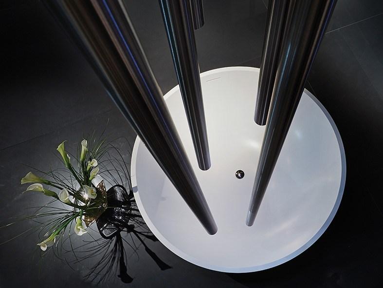 RIFRA Отдельностоящая круглая ванна из Corian® sun-id-1428122 - Вид №1